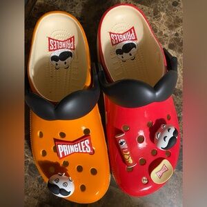 CROCS Pringles Loafers - Red and Orange